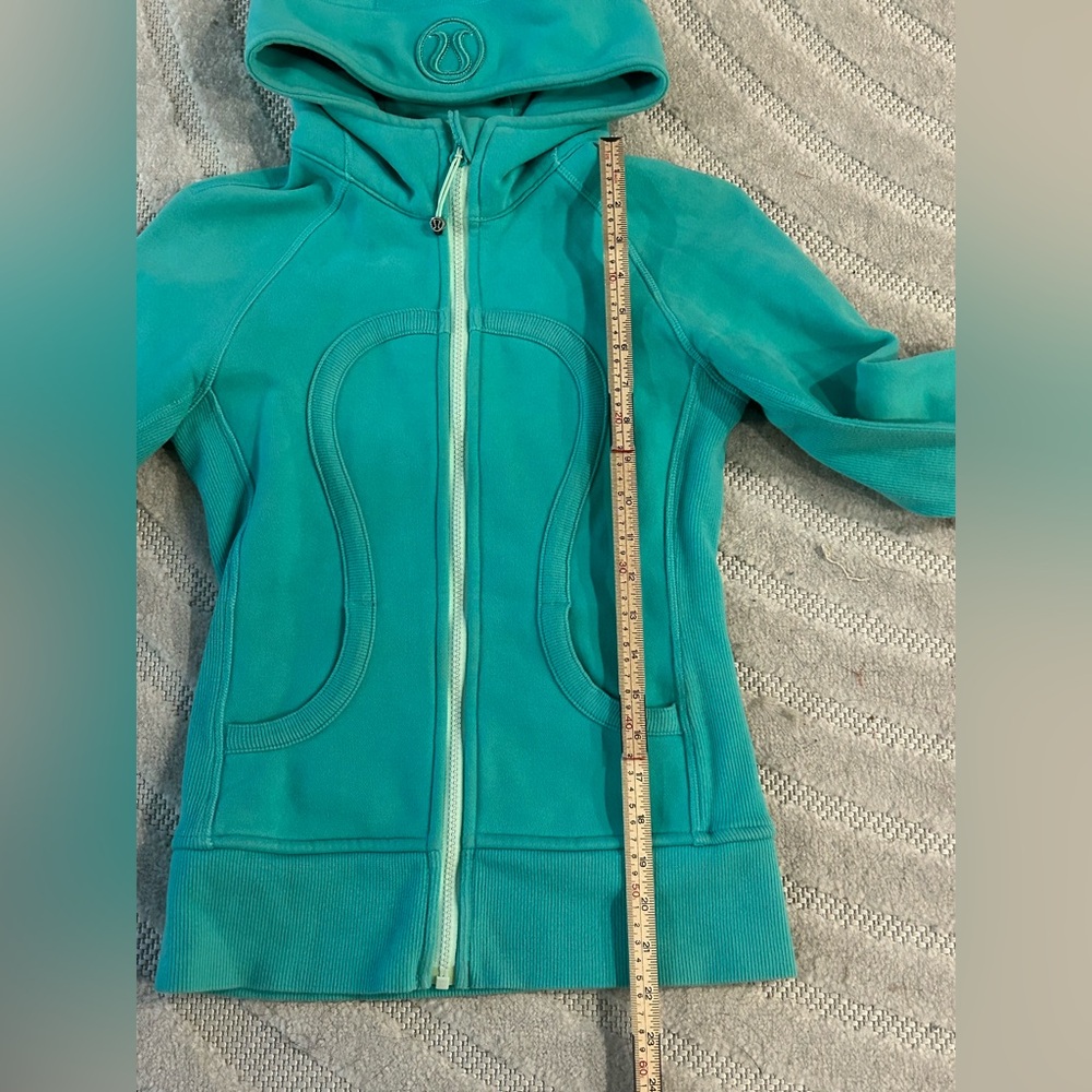 Lululemon Scuba Hoodie II in Bali Breeze/Fresh Teal - Size 2 - Picture 14 of 15